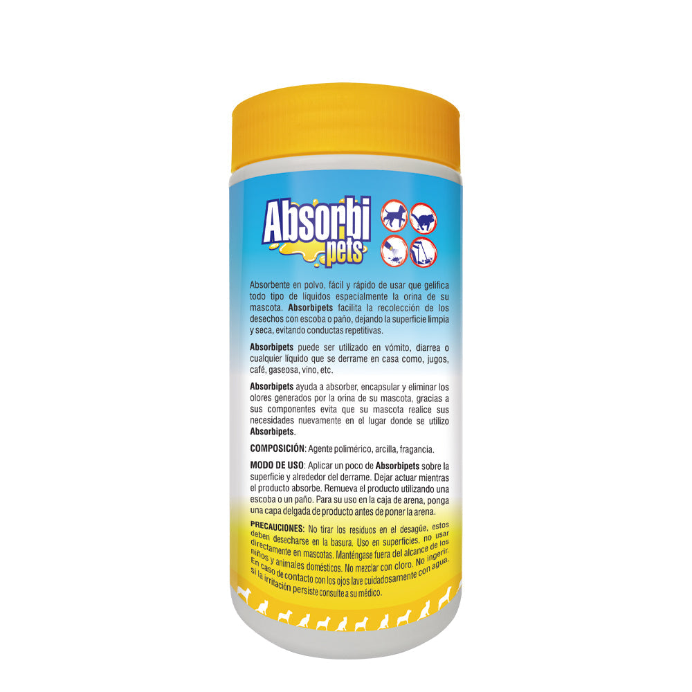 Absorbi Pets Absorbente en Polvo Perros y Gatos