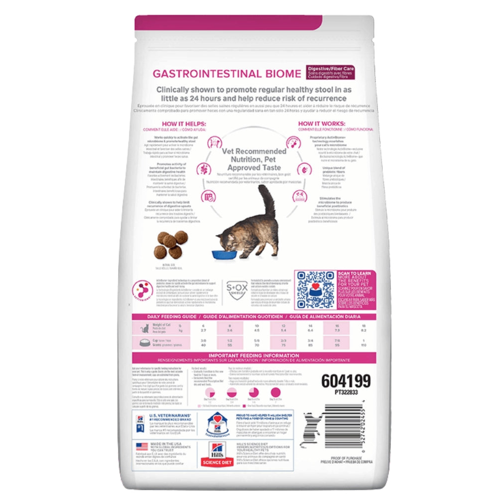 Hills Alimento Seco Para Gatos Gastrointestinal Biome