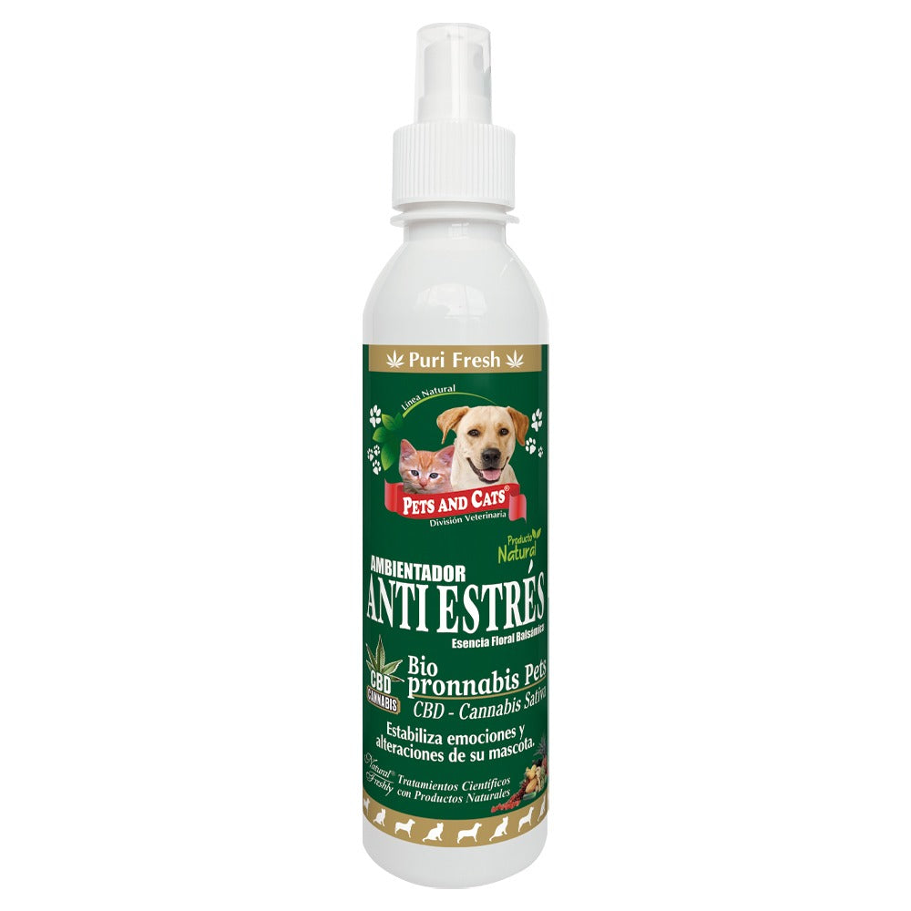 Natural Freshly Esencia Anti-Estres Cannabis Spary 240 mL