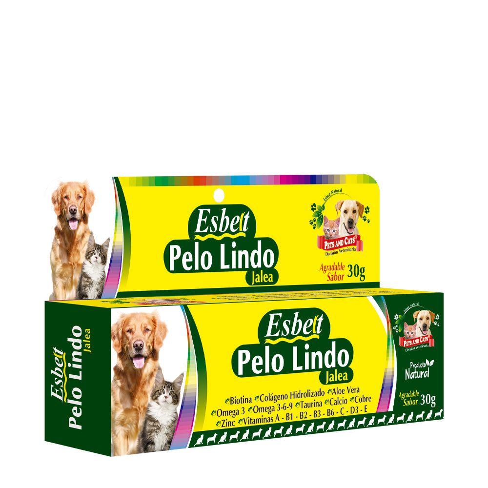 Esbelt Suplemento Alimenticio Pelo Lindo Perros Gatos Múltiples