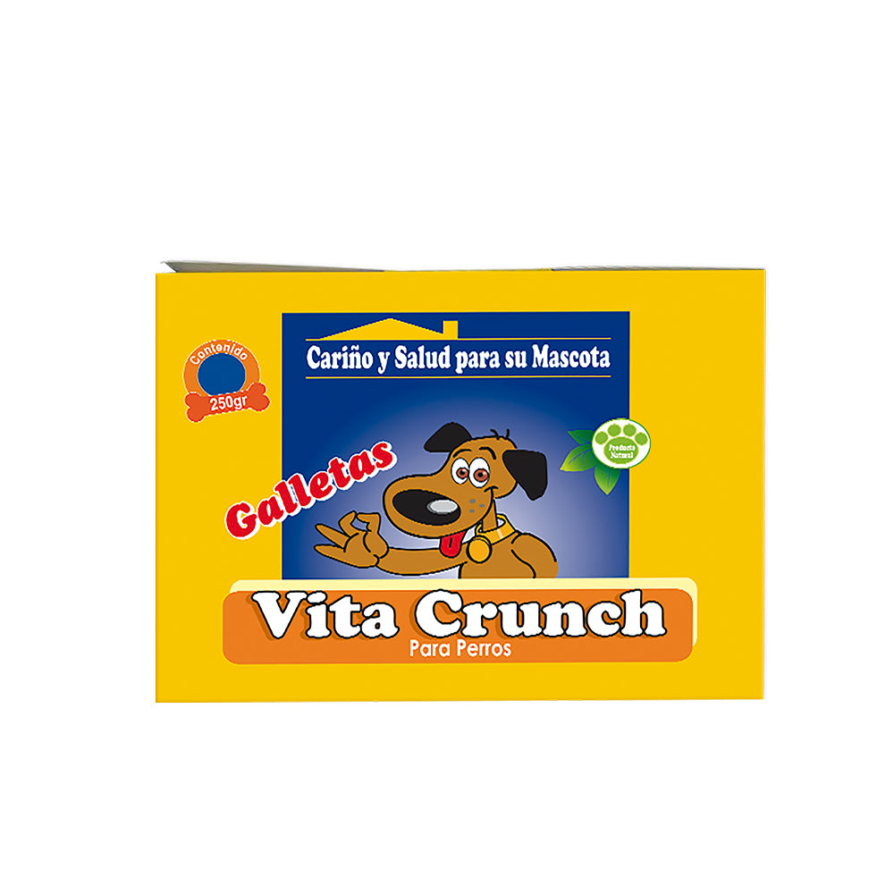 Galletas Vita Crunch Perros Caj X 250Gr Avena