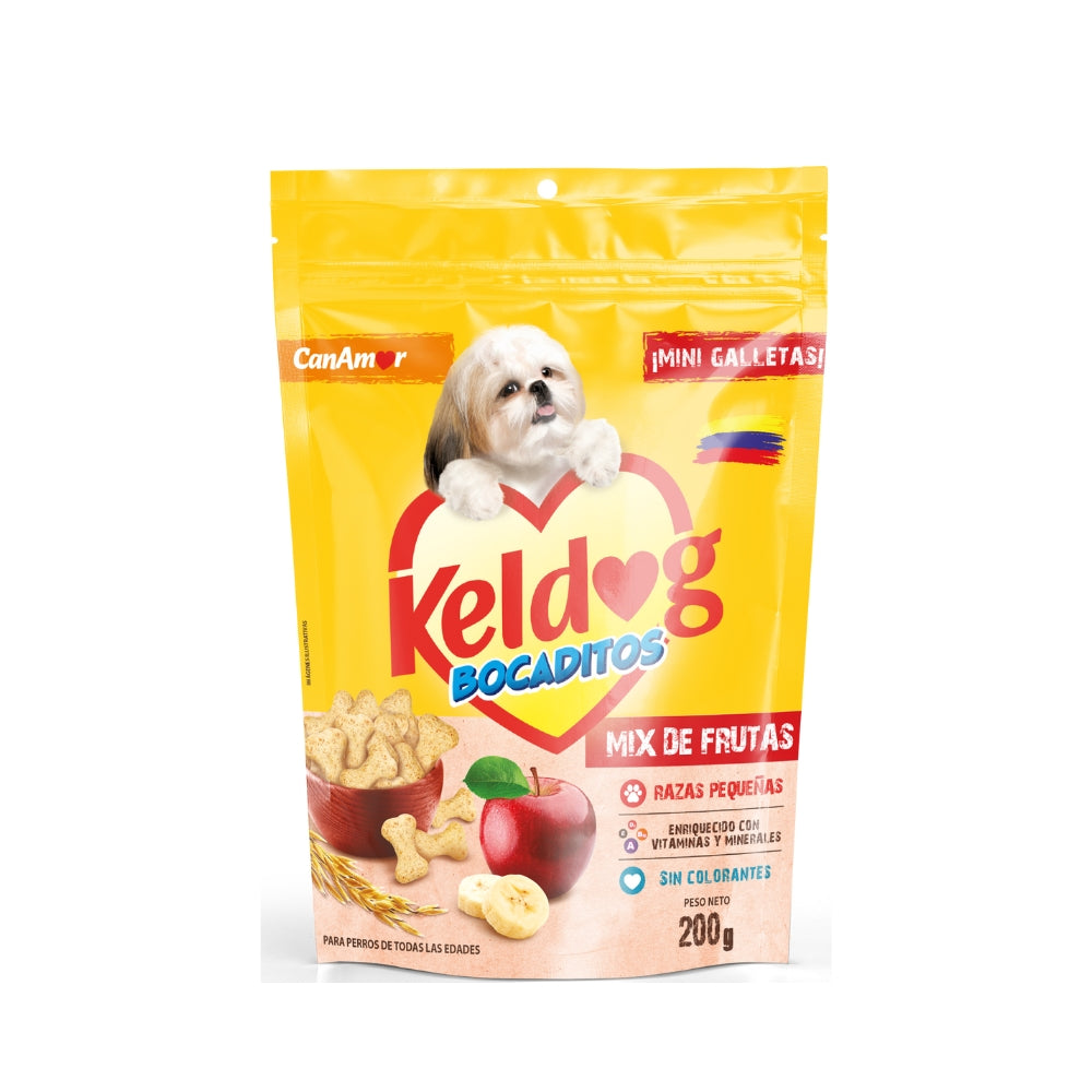 Can Amor Snack Para Mascota Bocaditos Mix Frutas Razas Pequeñas