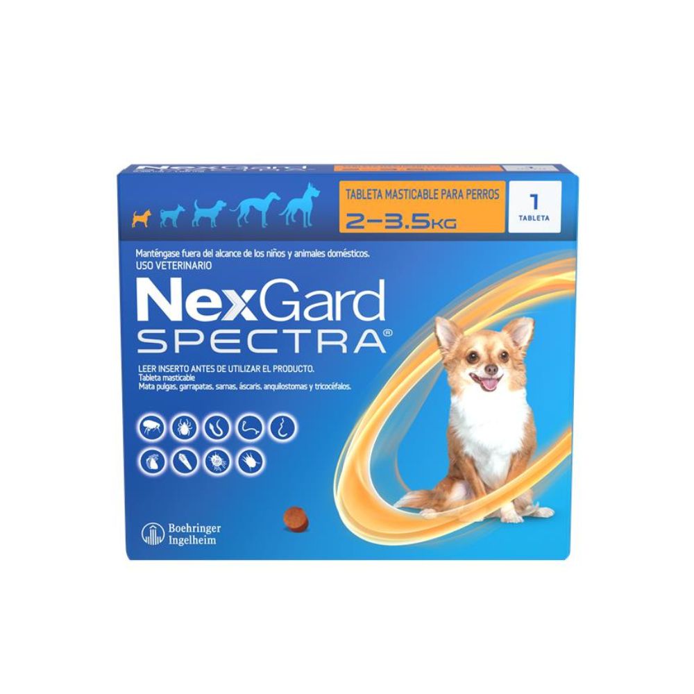 Nexgard Spectra Antipulgas Para Perro 2-3.5 Kg