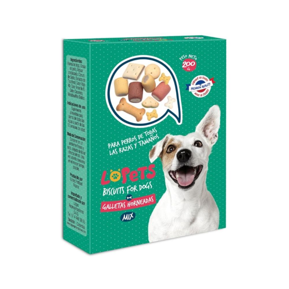 Lopets Galletas Horneadas Mix para Perros