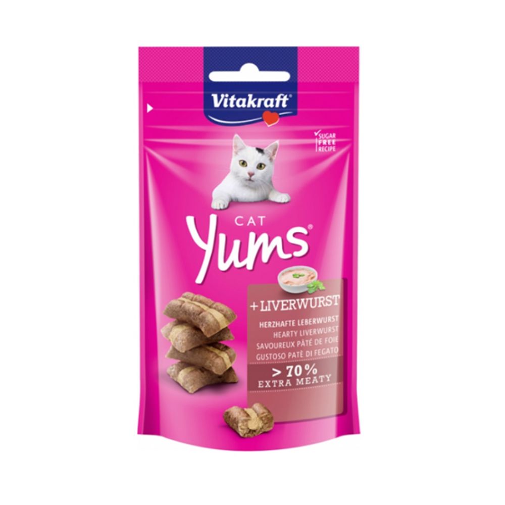Cat Yums Suplemento Alimenticio Para Gatos Liver Sausage