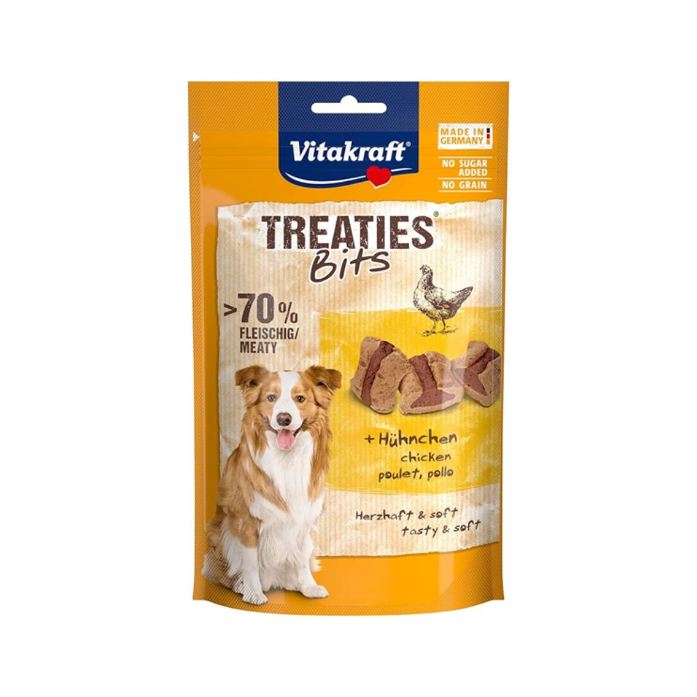 Bocados Bits Vitakraft Perros Bol X 1200Gr Treaties Pollo Y Tocino