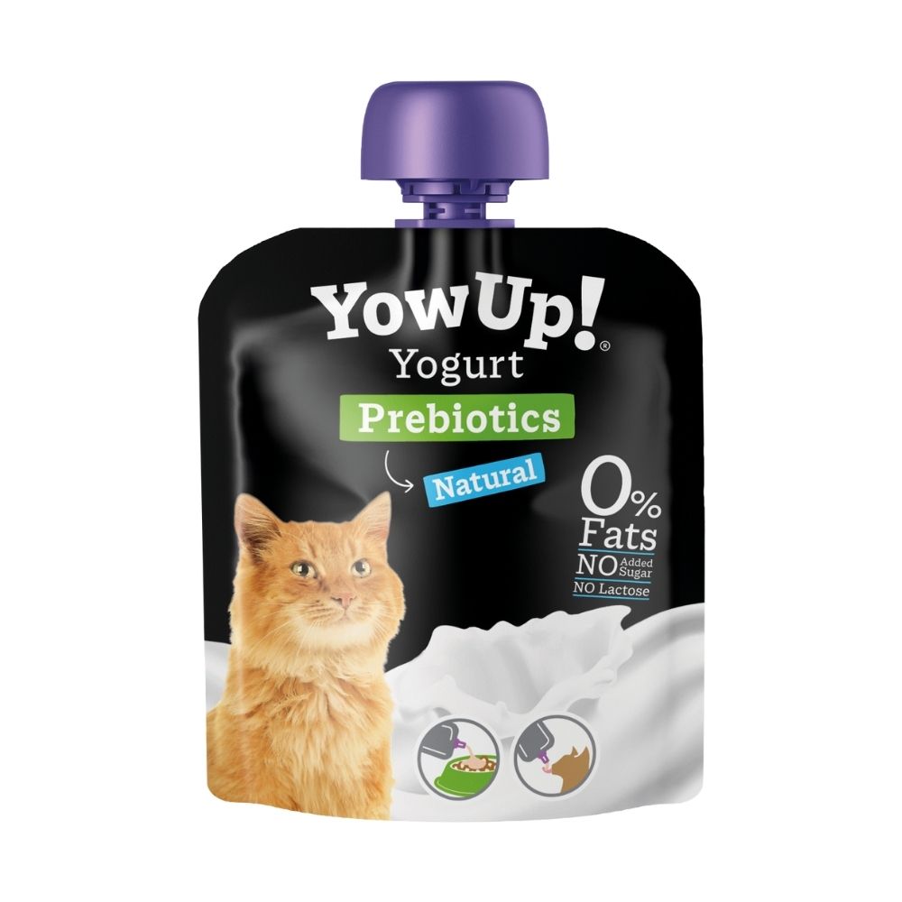 Yowup Yogurt Prebióticos para Gatos Natural 85g