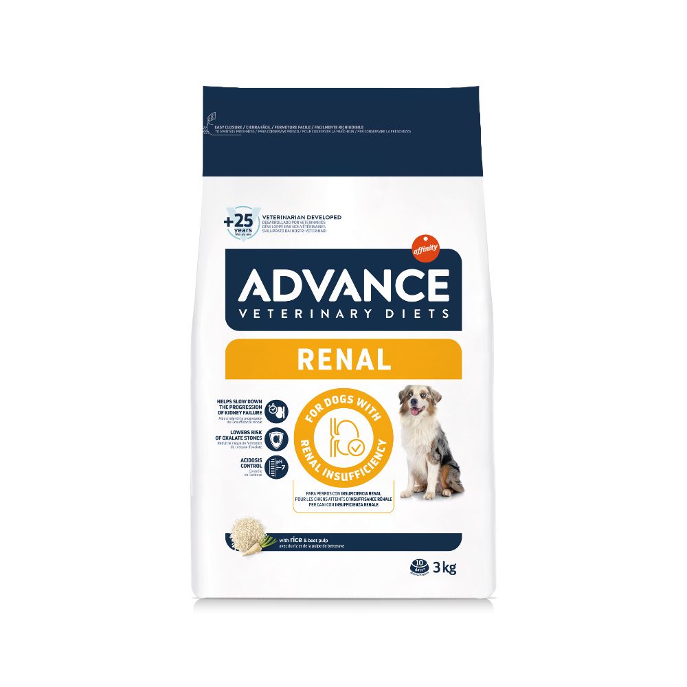 Advance Alimento Completo Renal Perros Adultos Bolsa 3kg