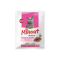 Mikcat Alimento Completo para Gatos en Crecimiento Sabor Carne Bolsa 85g