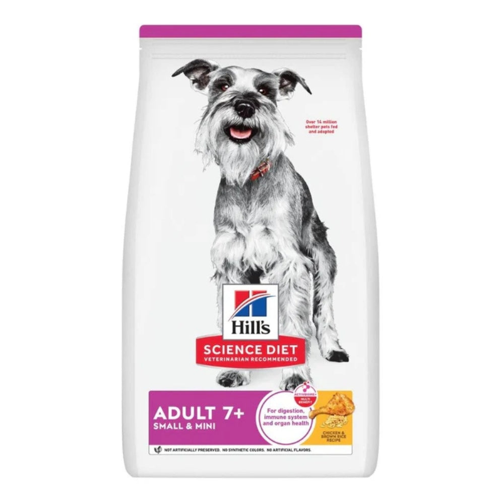 Alimento Seco Para Perros Hills Adulto Small Y Mini 7+ Bol X 2.04Kg