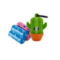 Portabolsa Mascotas Cactus Pack 6 Rollos