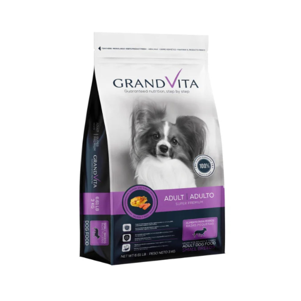 Comida Para Perro Grandvita Adulto Raza Pequeña 8 Kg