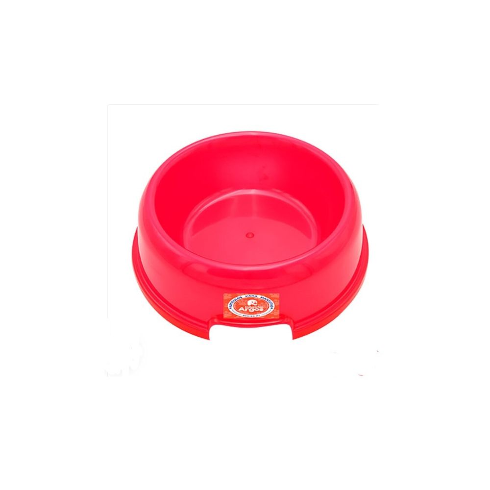 Argos Comedero Perro Plástico Redondo Grande 22x6cm