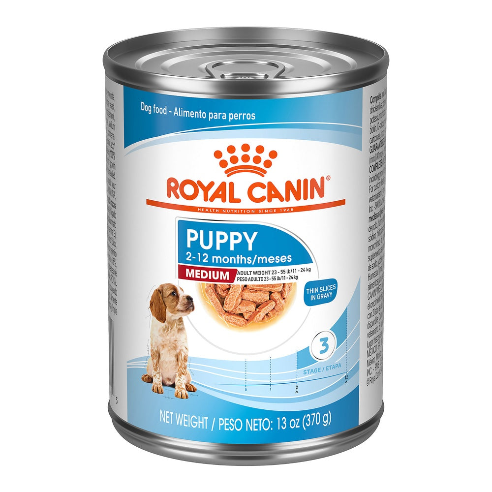 Alimento Humedo Medium Puppy Perros Lat X 370Gr Royal Canin