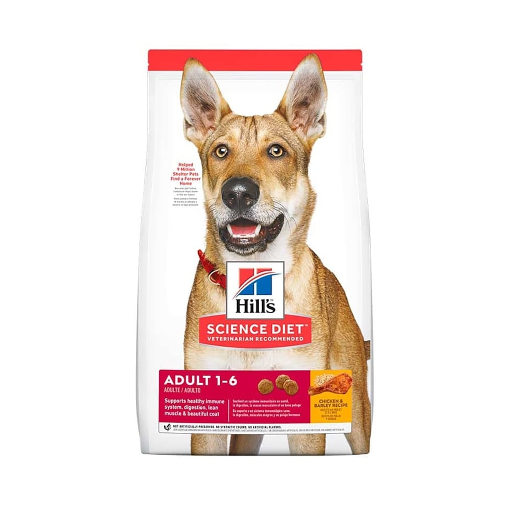 Alimento Seco Science Diet Adult 1-6 Perros Bol X 3Kg Hills Pollo Y Cebada