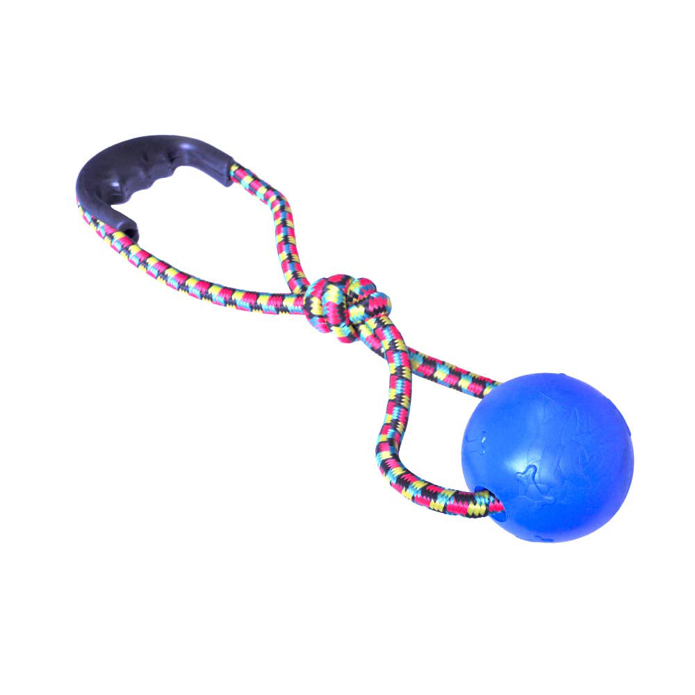 Am Pelota Para Mascota Maciza Lazo Mediana