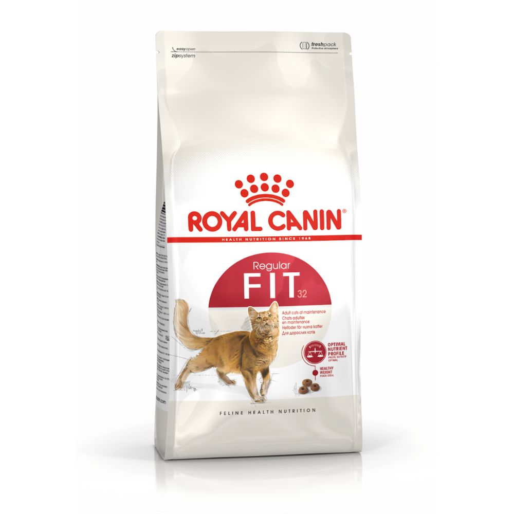 Alimento Completo Royal Canin Para Gatos Regular Fit 32 Bol X 2Kg