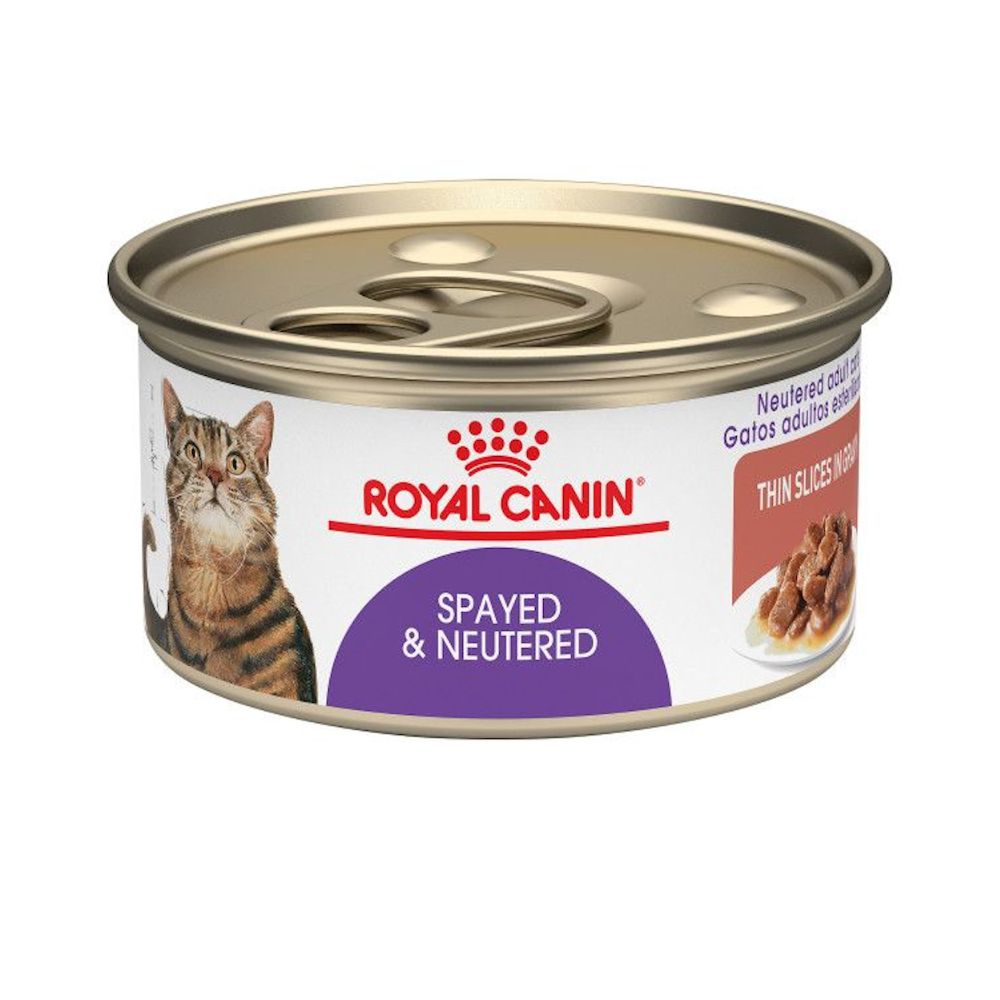 Alimento Humedo Royal Canin Para Gatos Spayed Neutered Paq X 3Lat X 85Gr