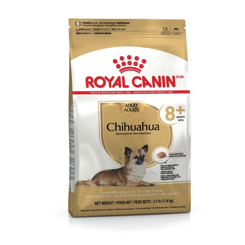 Alimento Seco Royal Canin Para Perro Chihuahua 8+ Bol X 1.14Kg
