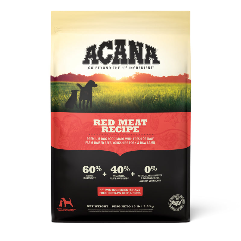 Alimento Para Perro Acana Go Beyond The 1 Ingredient Bol X 5.8Kg Red Meat