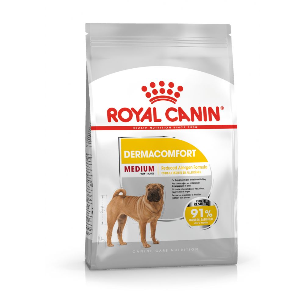 Alimento Seco Royal Canin Para Perro Medium Dermacomfort Bol X 3Kg