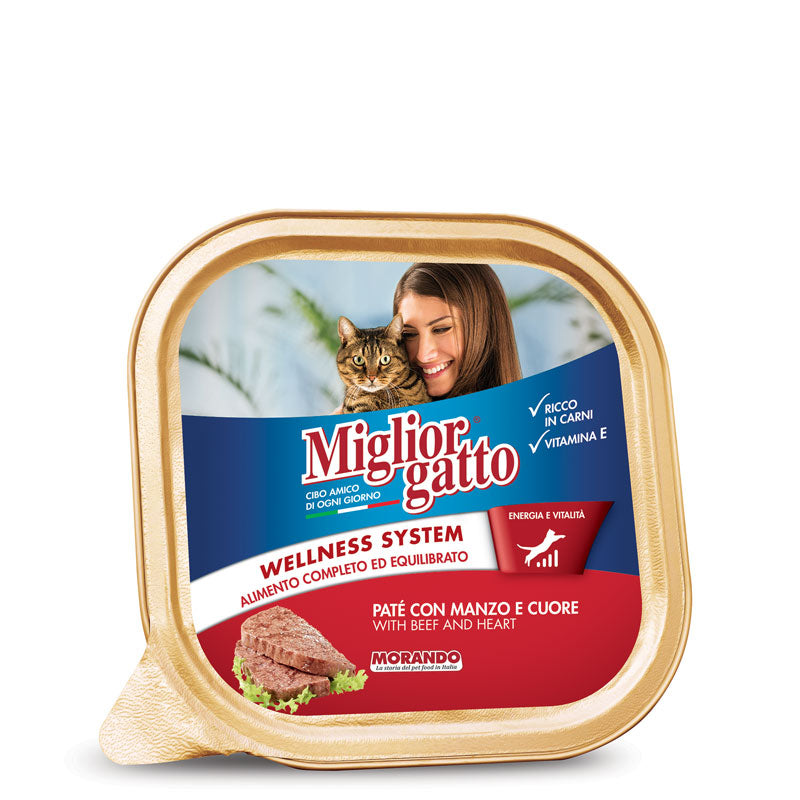 Vet Alimento Humedo Morando Para Gato Lat X 100Gr Res Y Corazon De Cerdo