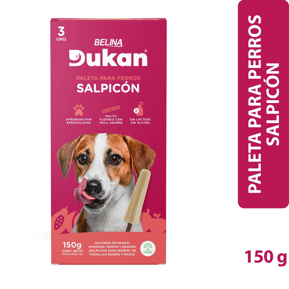 Vet Paleta Para Perros Dukan Caj X 3Und Salpicon