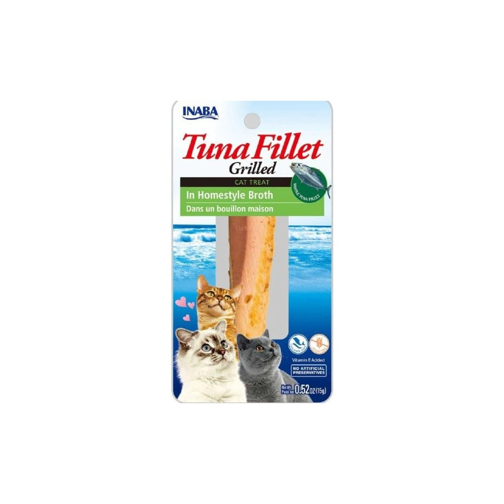 Vet Suplemento Alimenticio Inaba Para Gato Tuna Fillet Grilled Bol X 15Gr