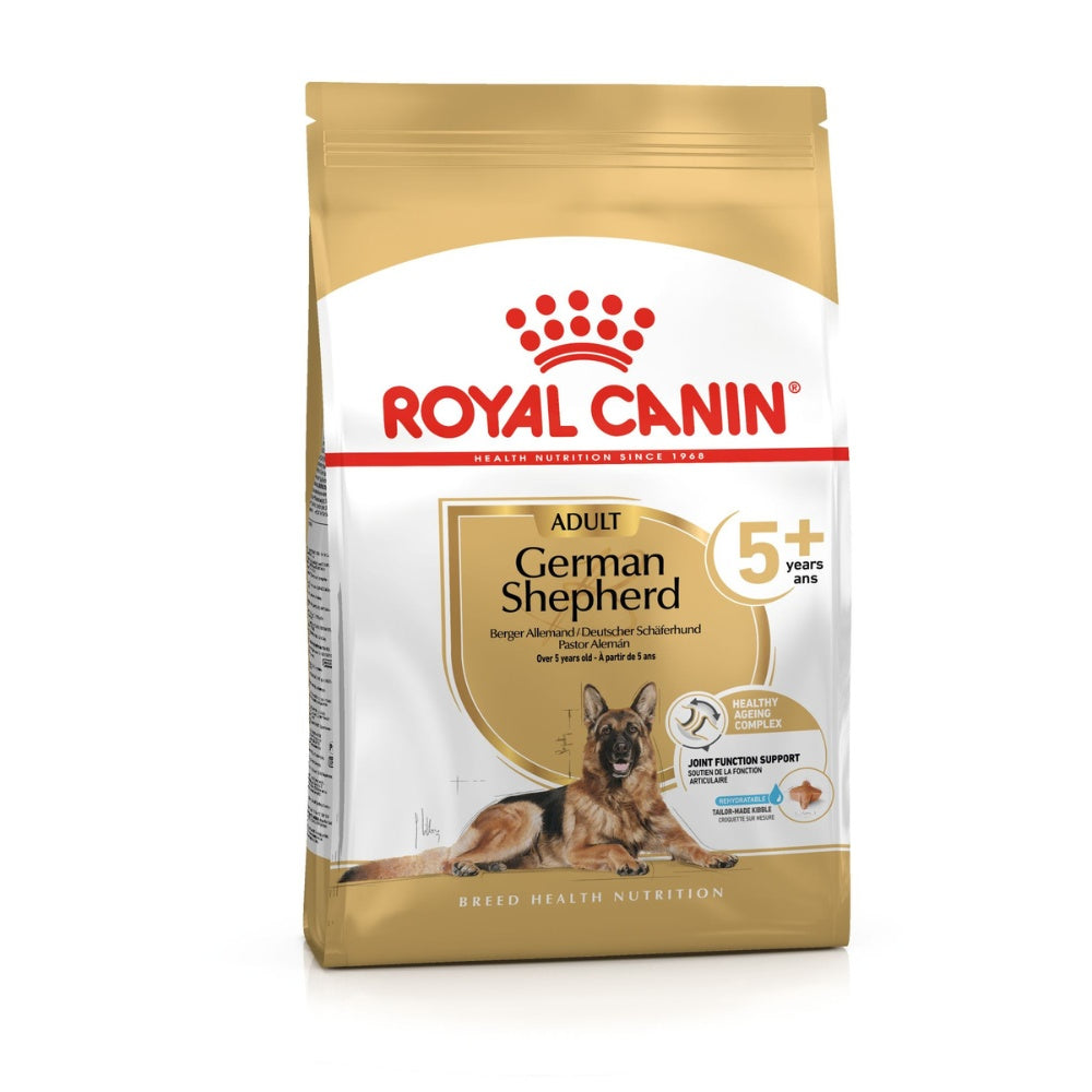 Vet Alimento Seco Royal Canin Para Perro German Shepherd Ageing 5+ Bol X 12Kg