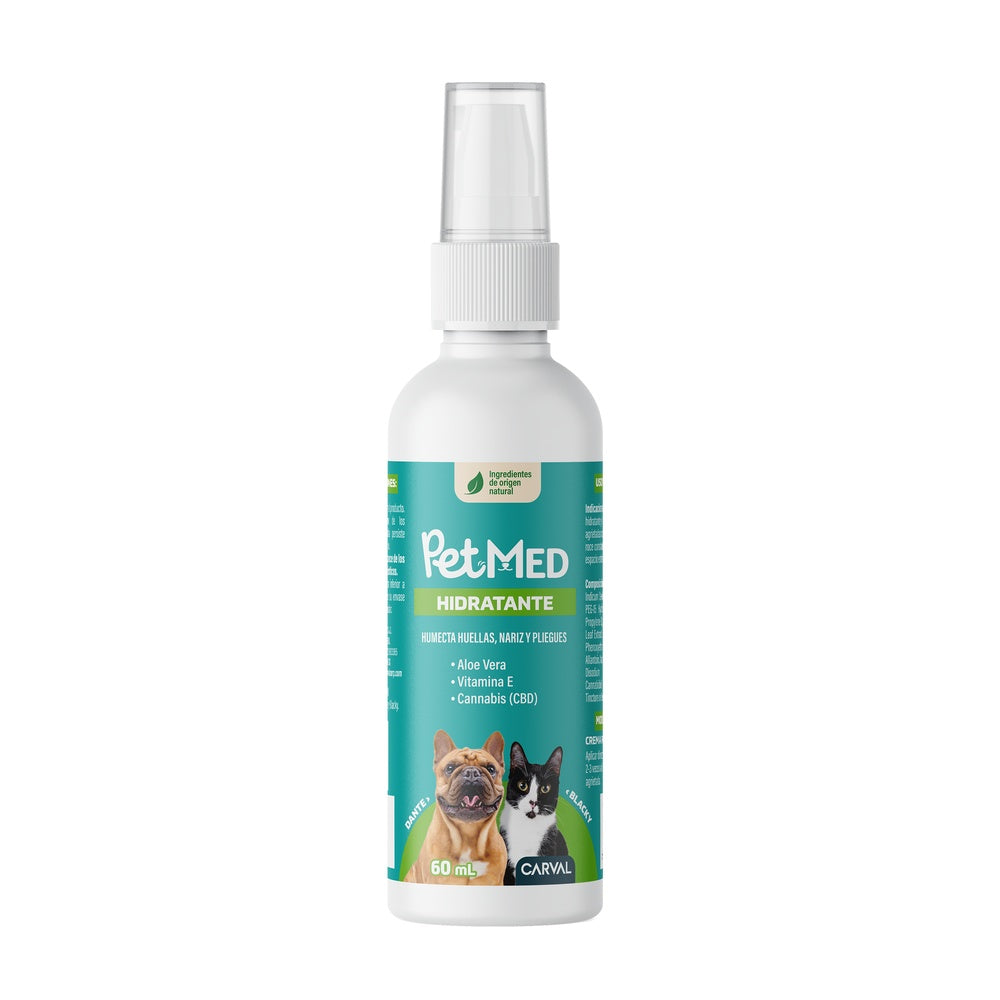 Humectante Petmed Humecta Huellas Nariz Y Pliegues Fco X 60Ml