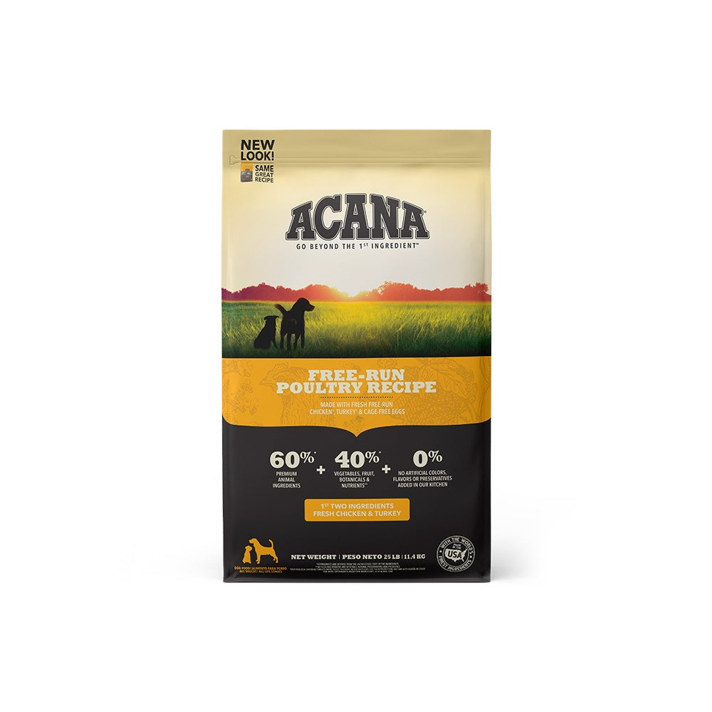 Alimento Para Perro Acana Free Run Poultry Recipe Bol X 11.3Kg