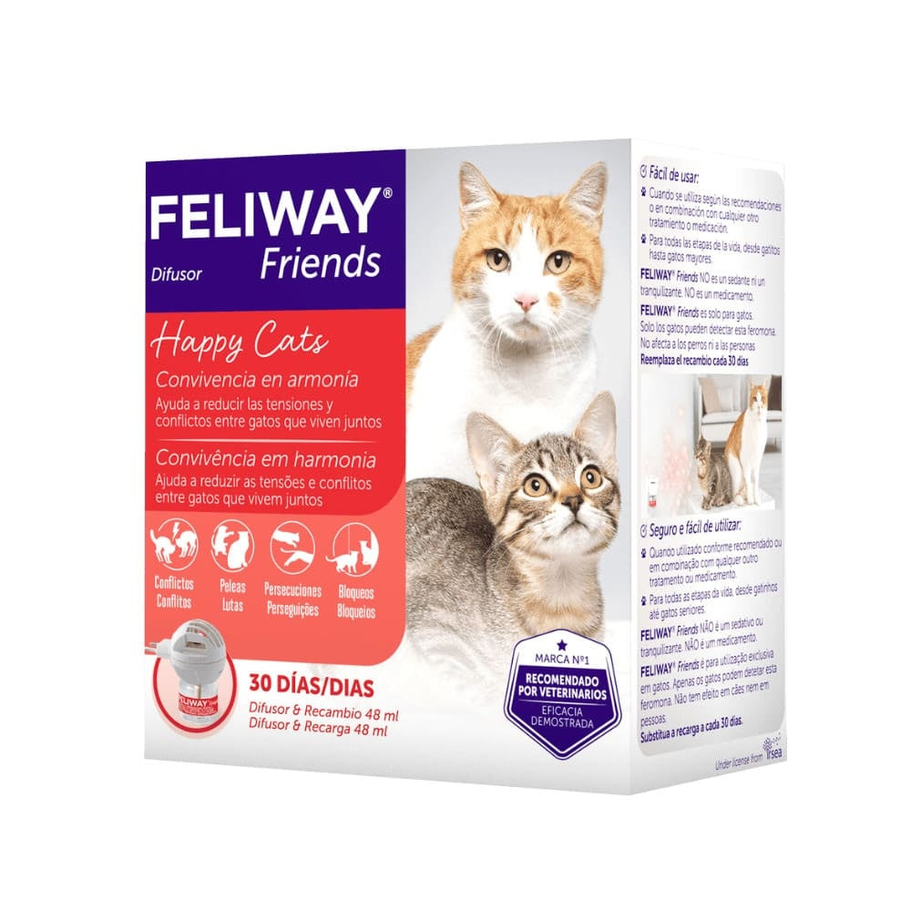 Feliway Friends Disfusor + Recambio Fco X 48Ml