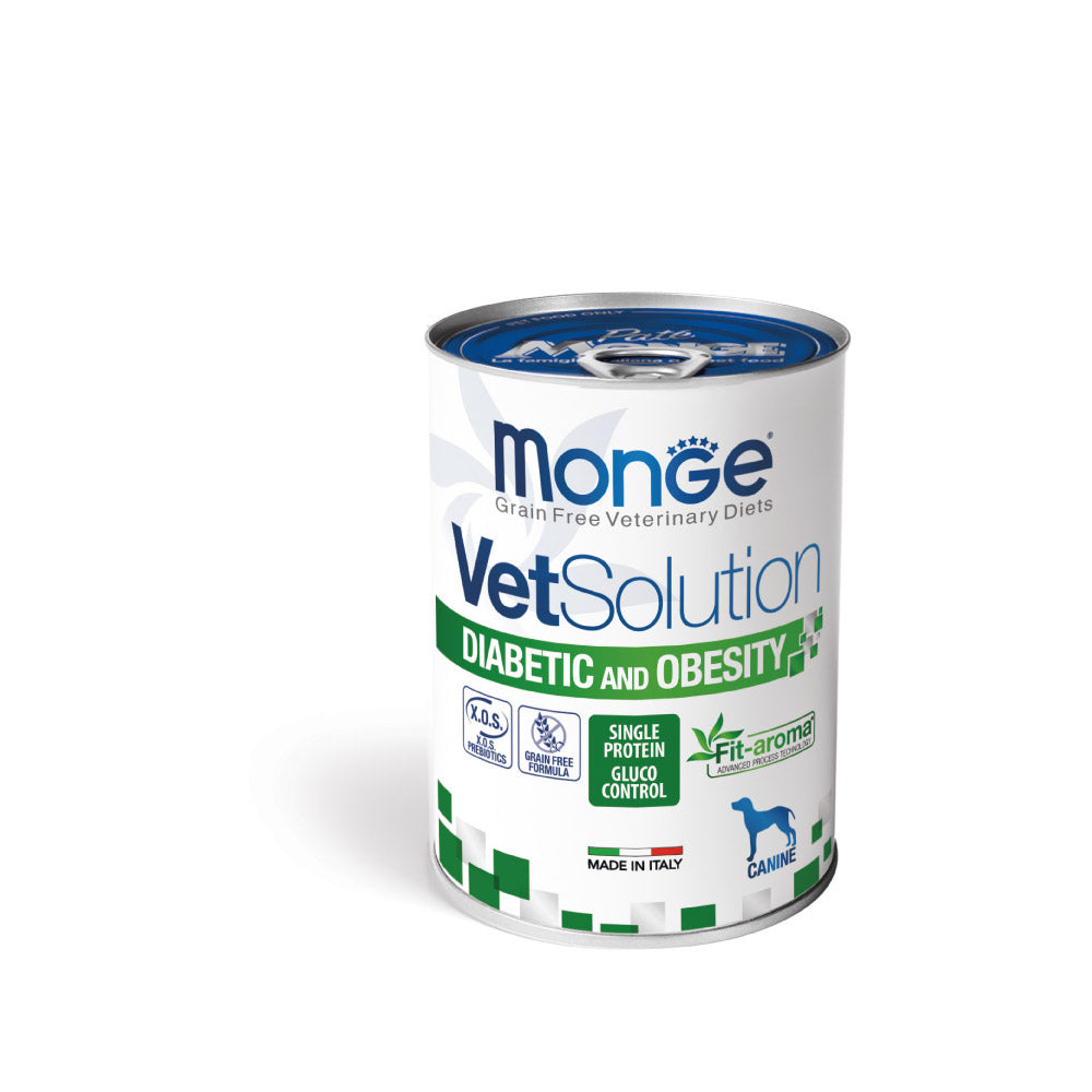 Alimento Completo Monge Diabetic And Obesity Para Perro Lat X 400Gr
