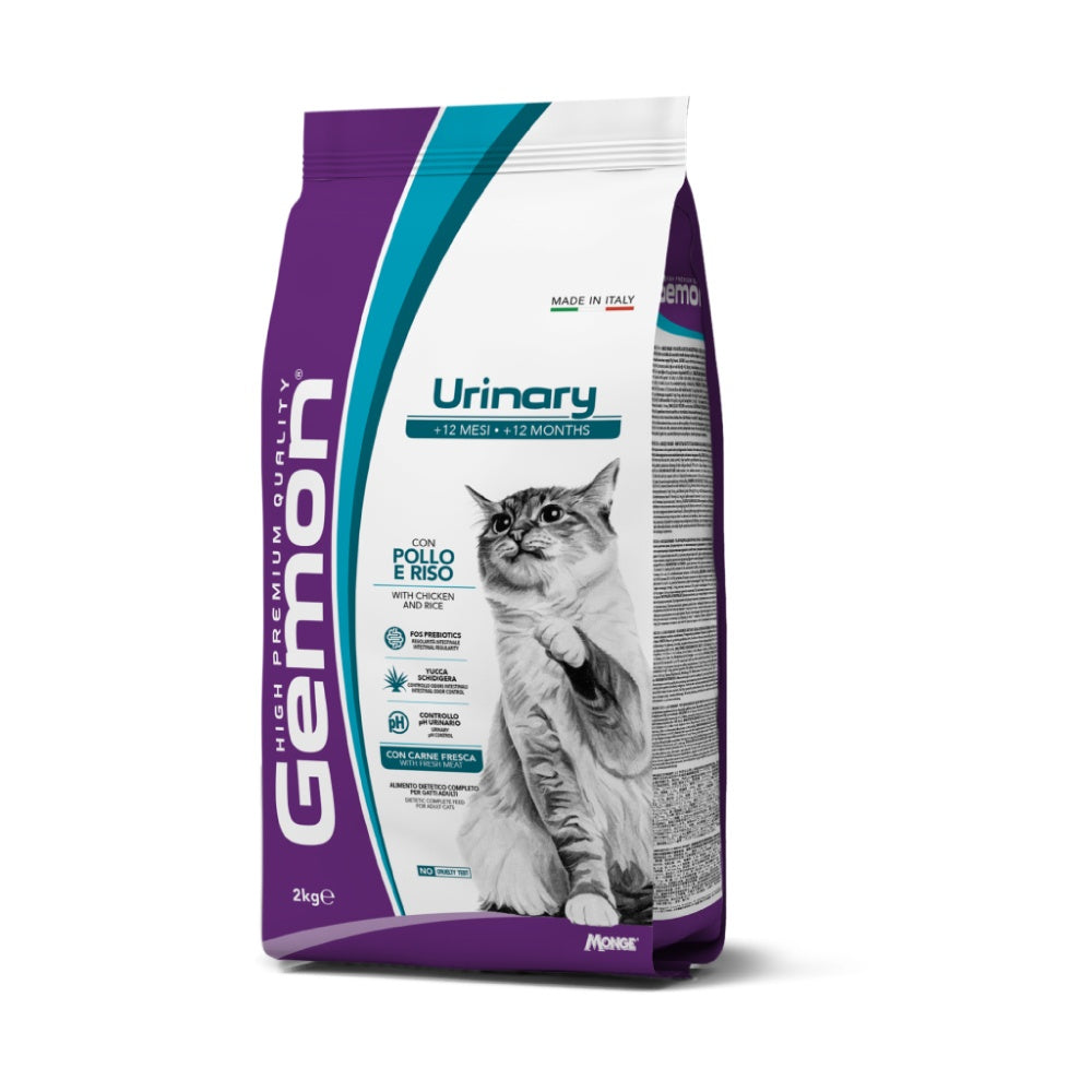 Alimento Para Gato Gemon Urinary Bol X 2Kg Pollo Y Arroz