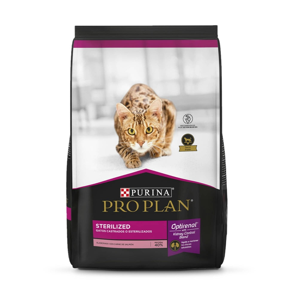 Alimento Balanceado Purina Sterilized Gatos Castrados Bol X 3Kg