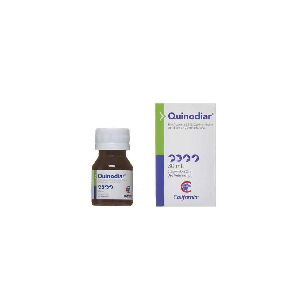 Quinodiar (1000+125+100)Mg/5Ml(20+2.5+2)% Susp Oral Fco X 30Ml